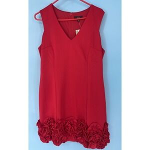 Maia Dress Womens  Size 16 Red  Sleeveless